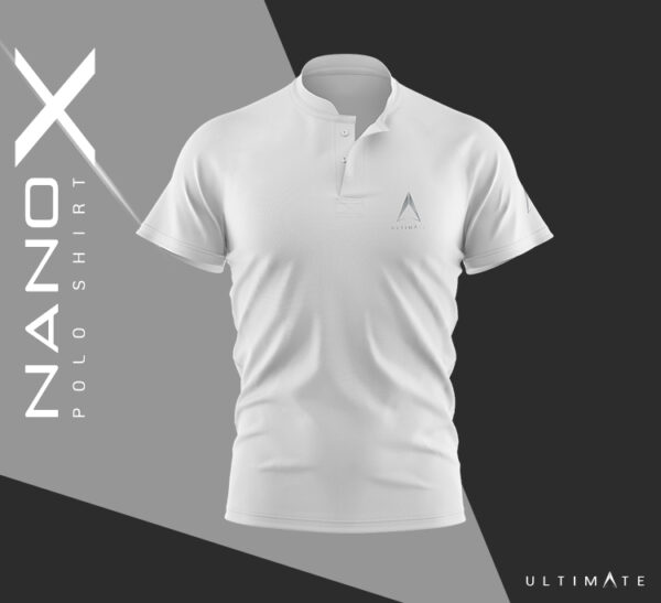 เสื้อโปโล UTLTIMATE NANO X สีขาว SIZE M